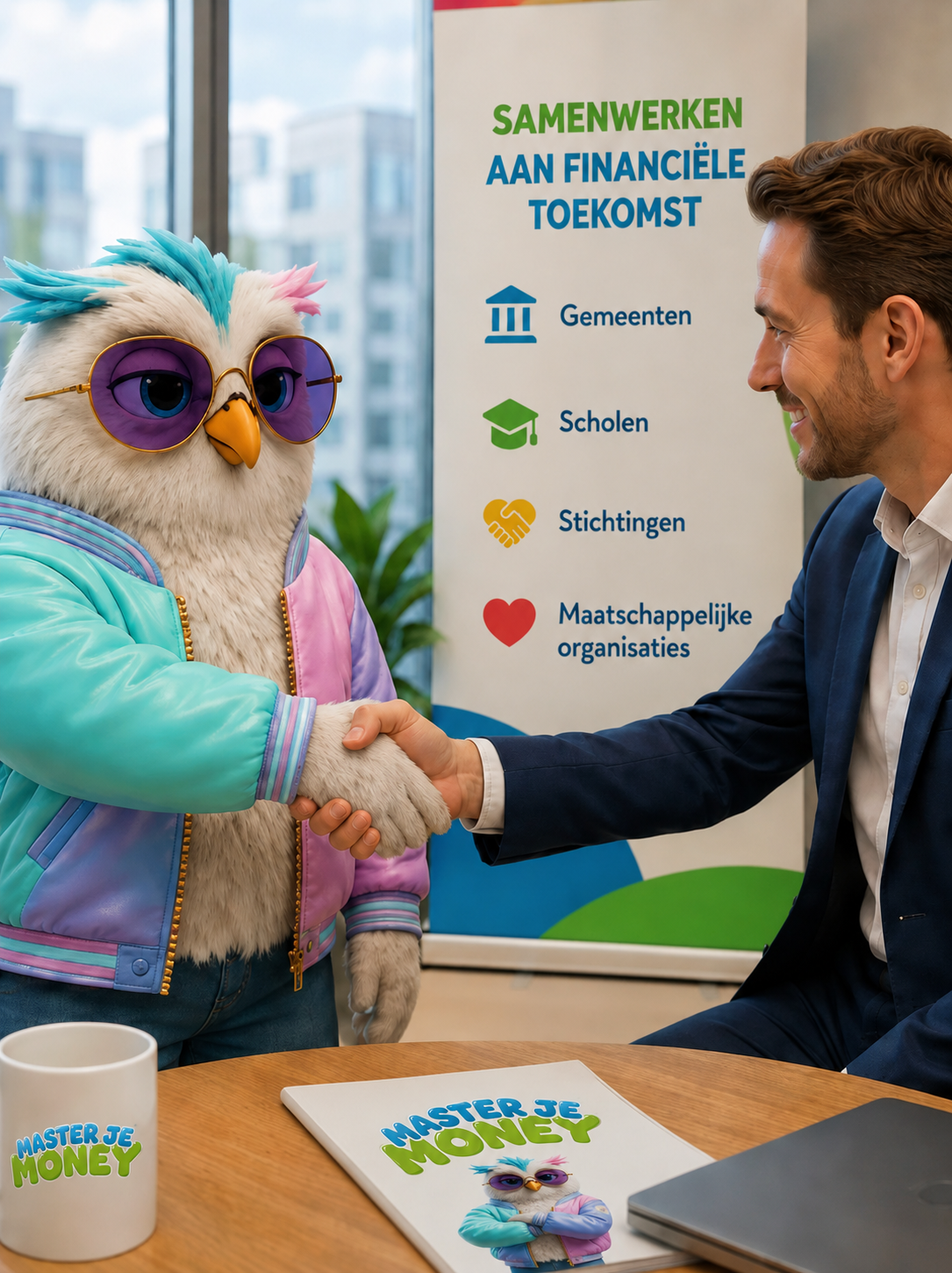 Samenwerken aan financiële toekomst met Master Je Money